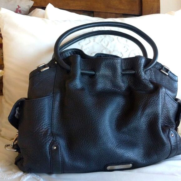 Cole Haan Village Pebbled Leather🖤 Handbag - Picture 2 of 15